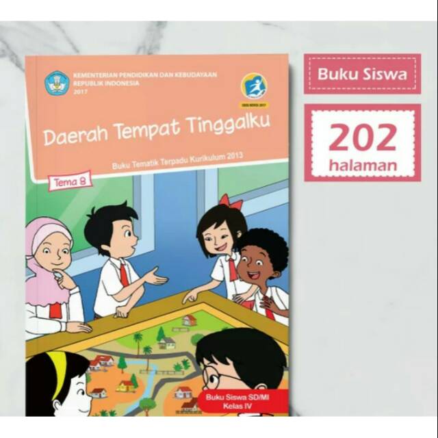 Buku siswa bse tematik k13 kelas 4 tema 8 daerah tempat tinggalku