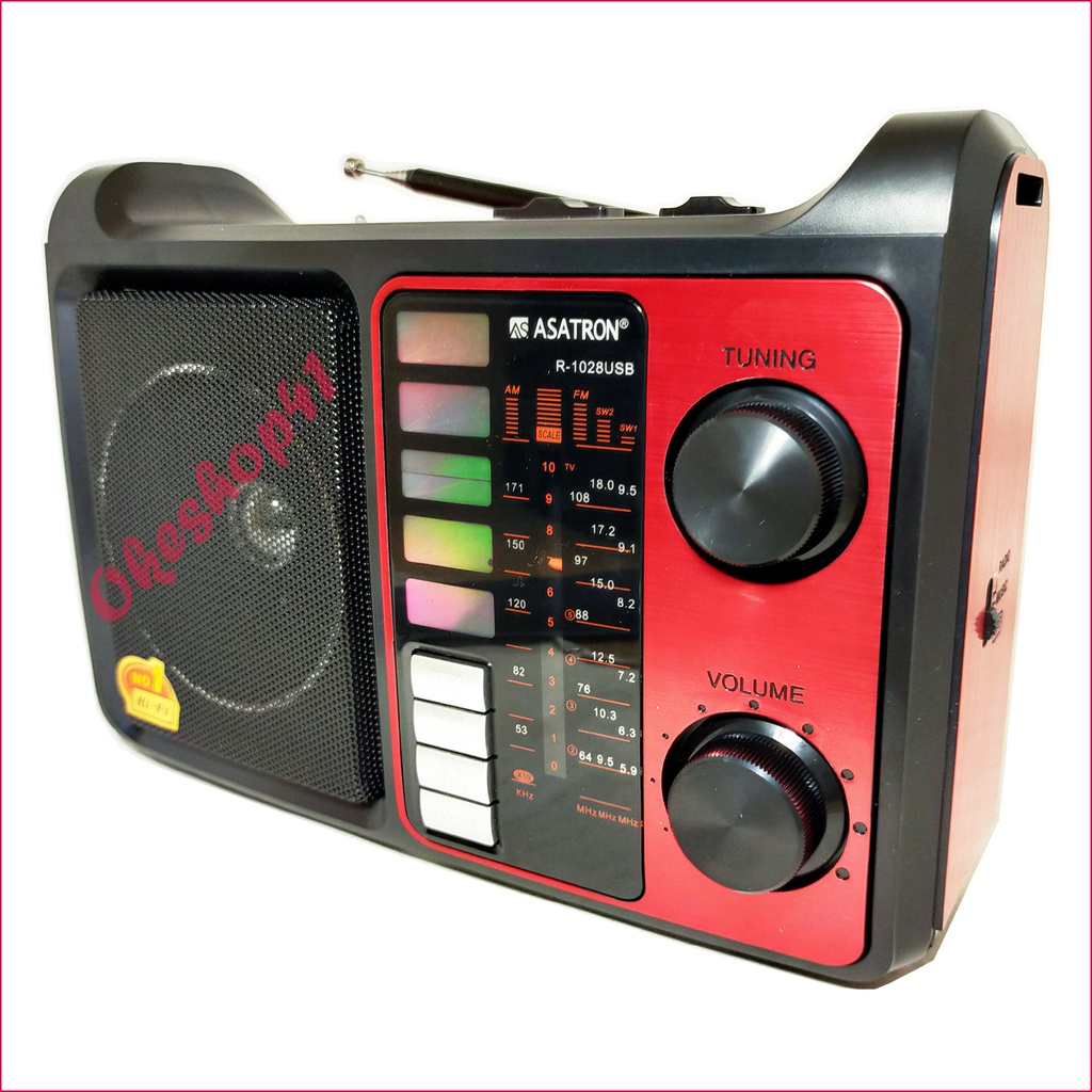 Asatron R-1028 Radio Portable Fm Am