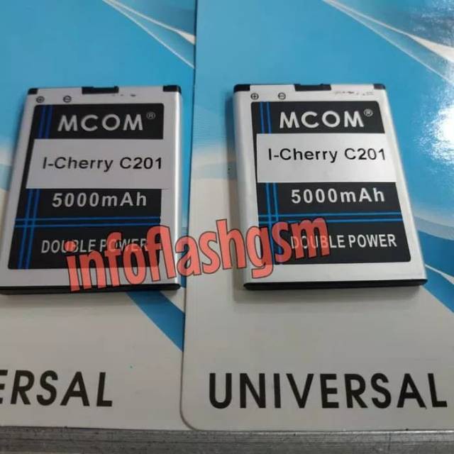 Battery Batre Baterai Double Power Mcom i-Cherry iCherry C201 Tango