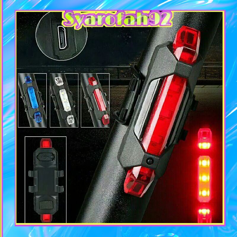 (SYA92) Lampu Led belakang lampu gowes