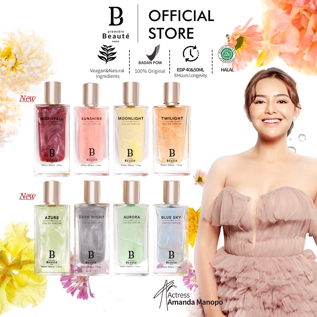 Premiere Beaute perfume Fashion Neon15ml/50ml EDP Wanita Pria Unisex Tahan Lama 24 jam farfum Parfum
