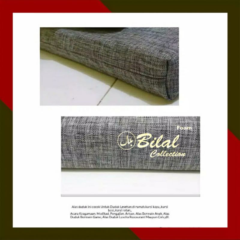 ALAS DUDUK KURSI/LESEHAN COVER KAIN LINEN Custom Uk dan Warna