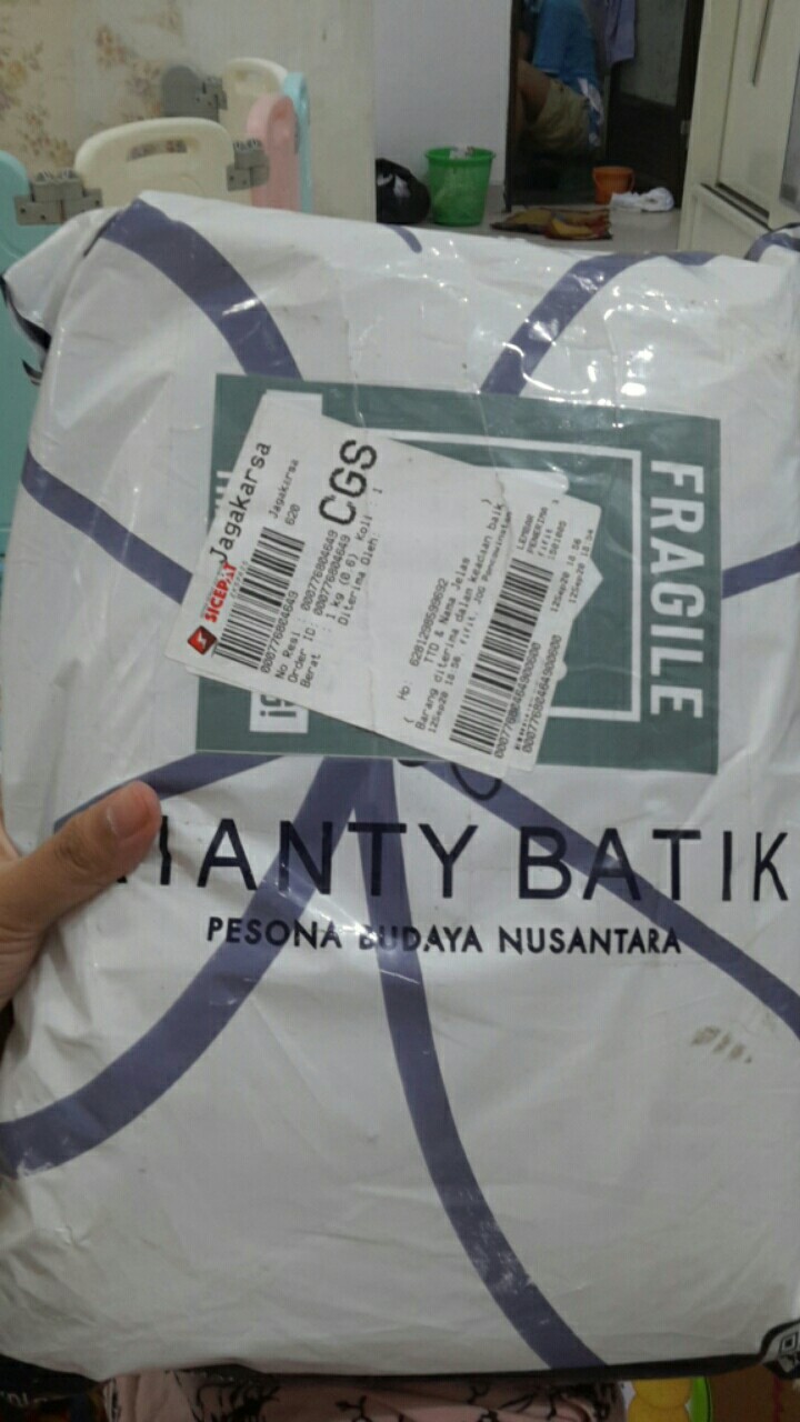 Kemeja Batik Pria Lengan Panjang Rianty Lavio