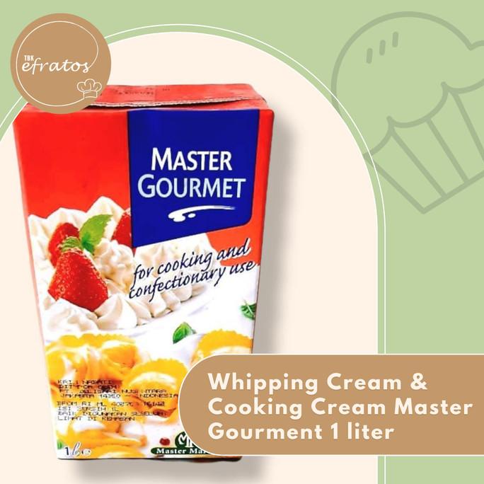 

(BISA COD) Whipping Cream & Cooking Cream - Master Gourment 1 liter