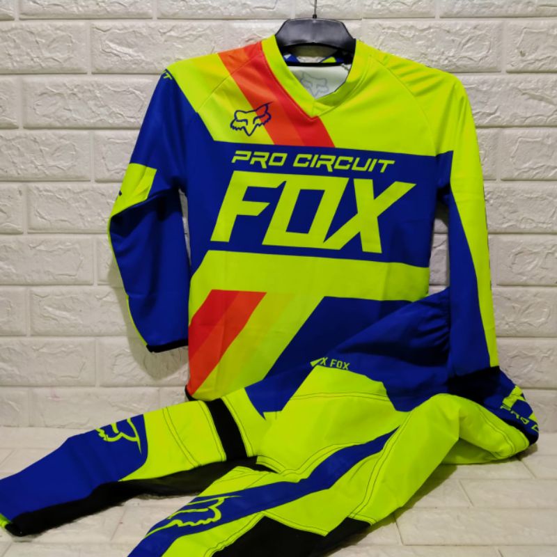 Baju jerset motor trail setelan buat anak anak