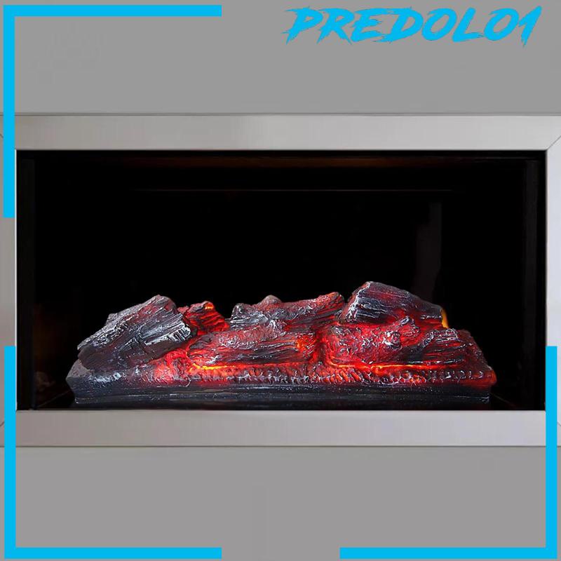 [PREDOLO1] Simulation Charcoal Flame Lamp Electric Fireplace for Home Bar Cafe Ornament