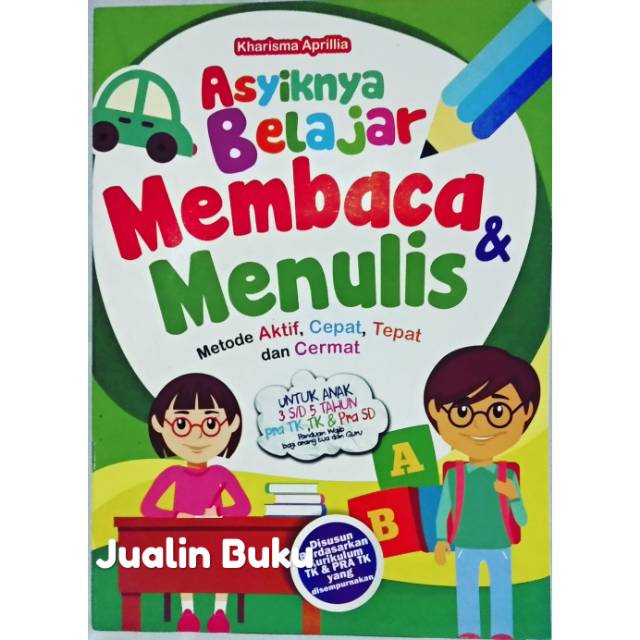  Buku  Anak  Asyiknya Belajar Membaca  dan Menulis untuk 