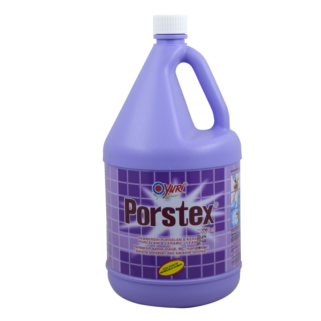Porstex Pembersih Keramik Ungu  Botol 2000ml Shopee Indonesia