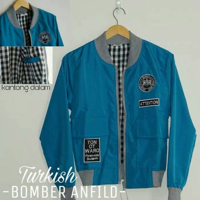 JAKET BOMBER WANITA CROP TEE,
