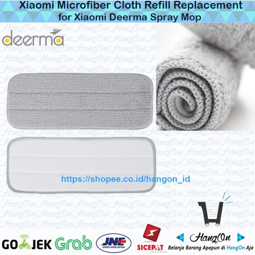 Deerma Microfiber Cloth Refill Replacement for Deerma Spray Mop TB500 TB800