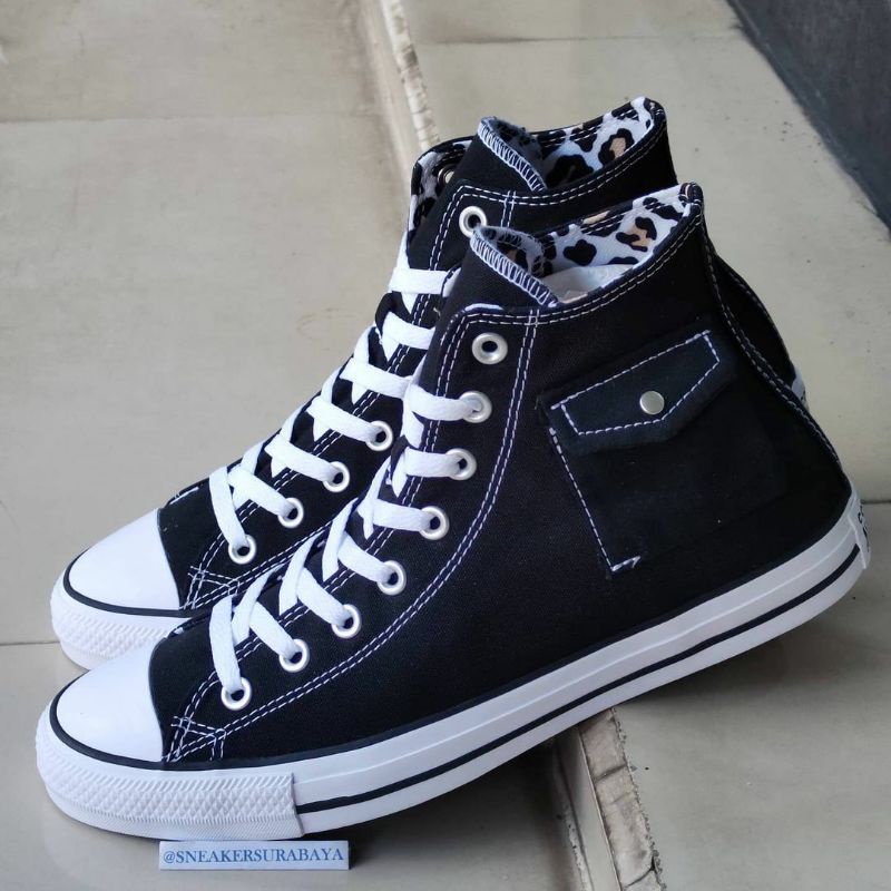 CONVERSE CTAS POCKET HI BLACK