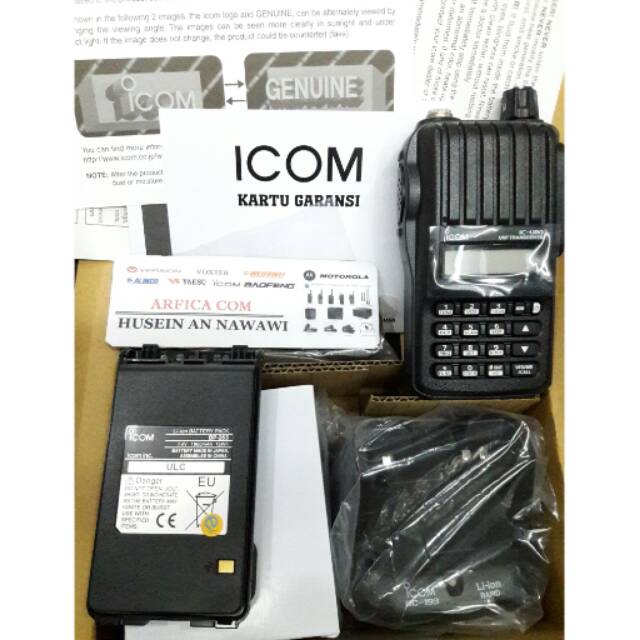 JUAL HT ICOM U80L ORIGINAL / HT ICOM SINGLEBAND UHF 350