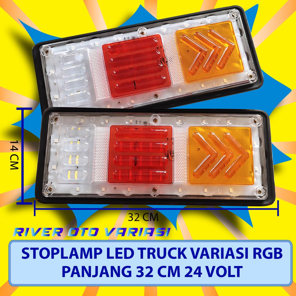 Jual Stoplamp Lampu Belakang Stop Lamp Rem Mobil Truk Variasi Truck Led