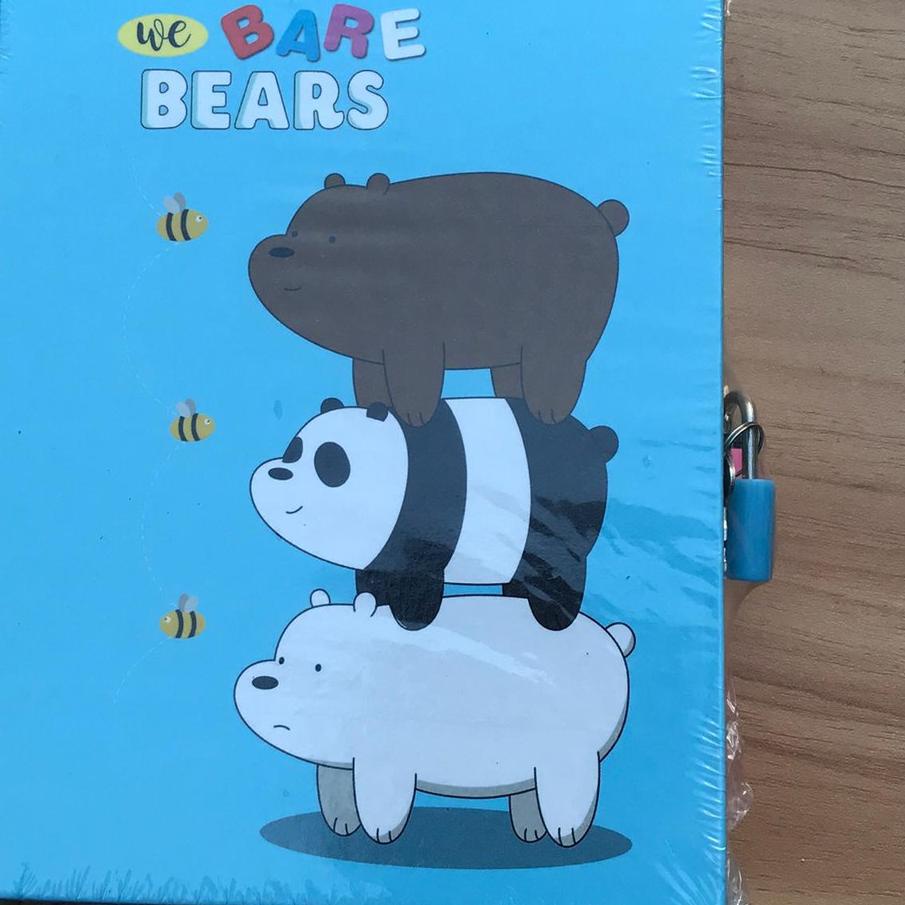 

BUKU DIARY GEMBOK WE BARE BEAR JURNAL RAHASIA IMUT LUCU TERMURAH UNIK BUKU TULIS CATATAN LUCU IMPORT ,,