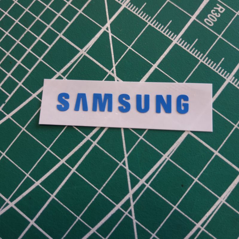 

cutting sticker vinyl logo samsung