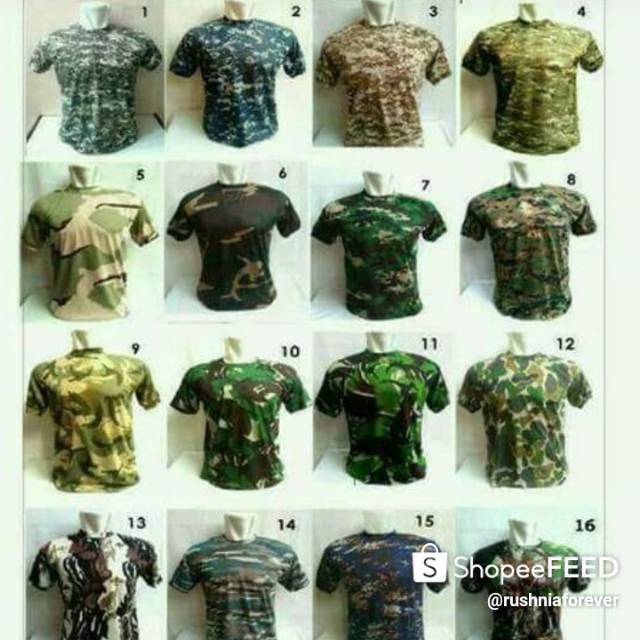 KAOS LORENG PENDEK