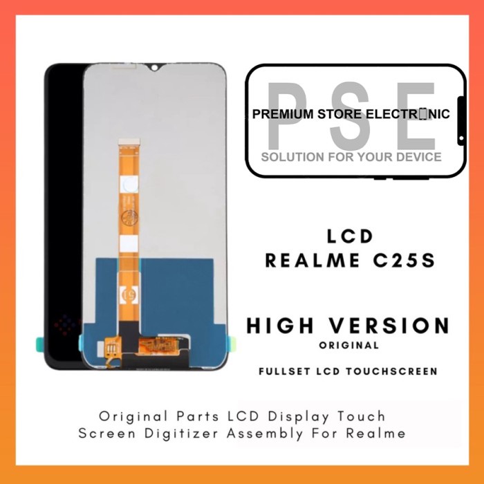 LCD Realme C25S ORIGINAL Fullset Touchscreen Garansi 1 bulan