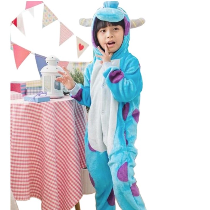 BAJU KOSTUM ONESIE PIYAMA KIGURUMI ANAK DINO KID