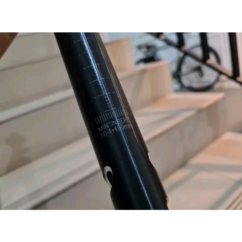 Seatpost 30.4 mm XLR8 alloy 30.4 x 400 mm.  tiang saddle 40 cm