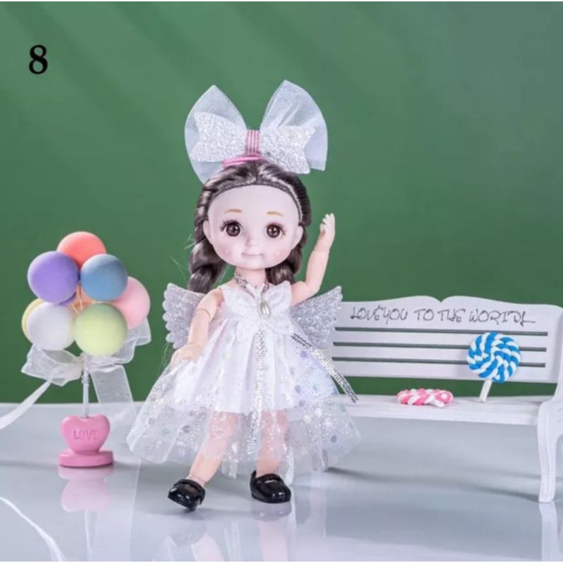 Original Pakaian Dress Baju Boneka BJD Premium Import