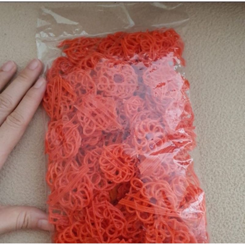 

Krupuk kerupuk Mawar Merah Mentah 250 gram