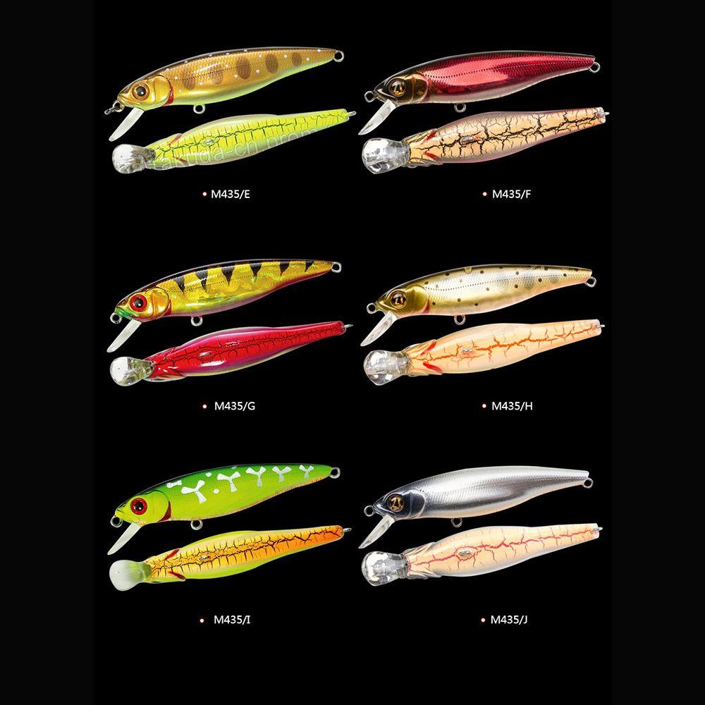 Umpan Ikan Kecil Mengambang TOP Outdoor Tackle Striped bass Minnow Lures