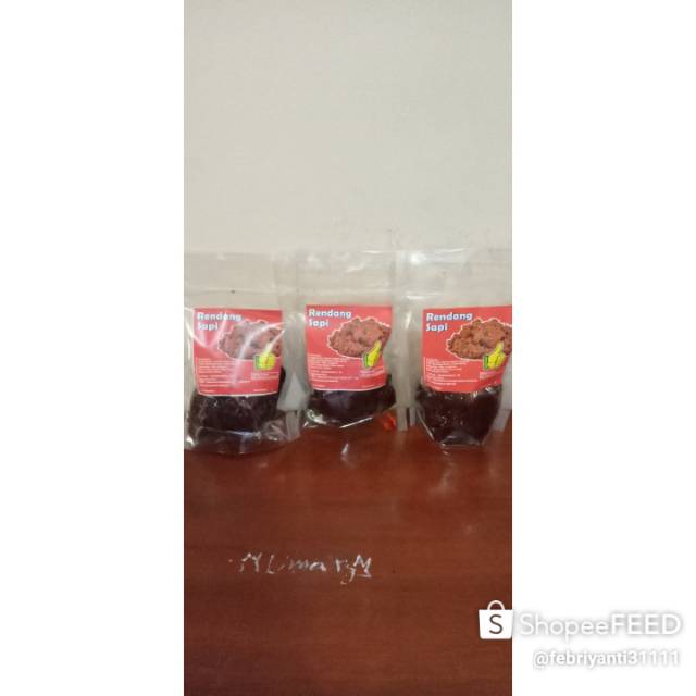 

Rendang sapi asli minang