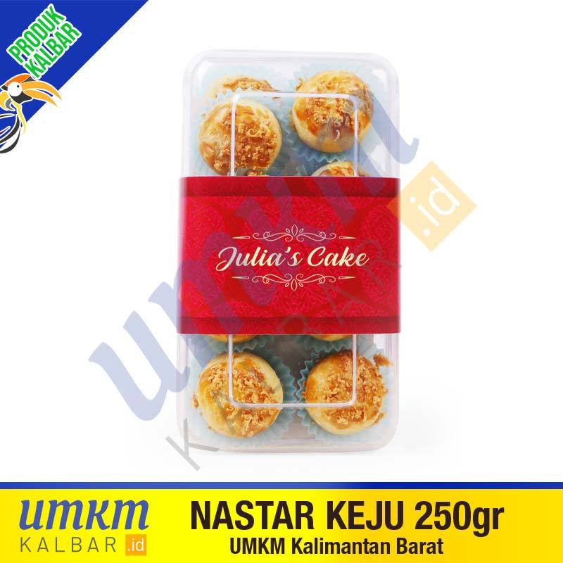 

Nastar Keju Julia's Cake 250gr - Oleh-Oleh Cemilan Mewah Pontianak