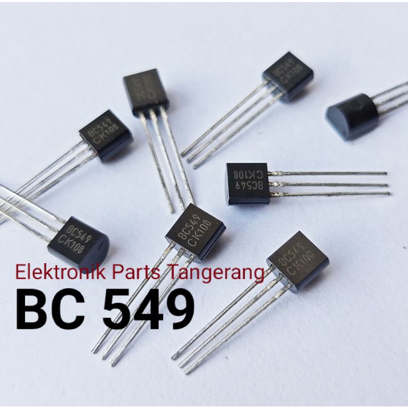 Jual BC549 TRANSISTOR BC549 ORIGINAL TR BC549 TRANSISTOR BC 549 ...