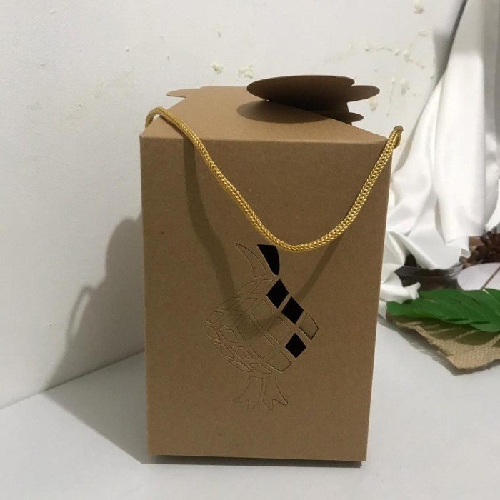 

DUS TOPLES LEBARAN COKLAT KETUPAT KECIL TBIF120145-B