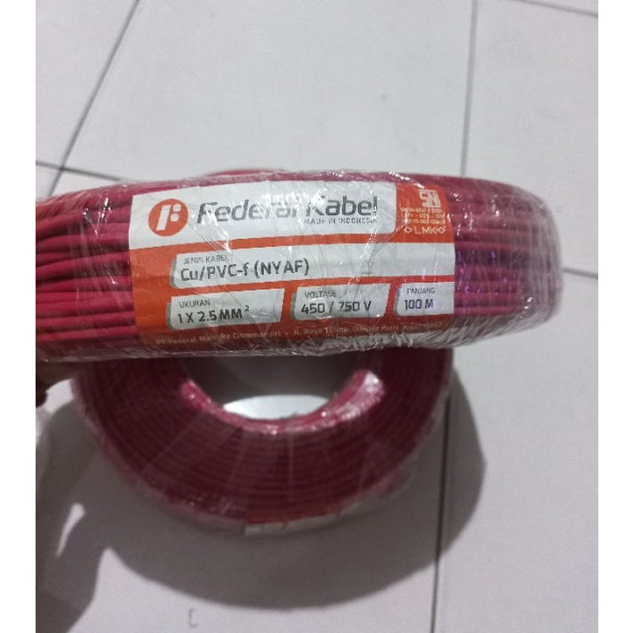 kabel nyaf 2.5mm federal