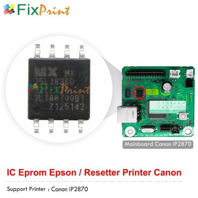 JUAL IC EPROM CANON IP2870, IC EEPROM RESET CANON IP2870 MURAH ORIGINAL