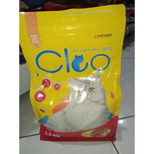 cleo cat 1.2k all varian cleo makanan kucing