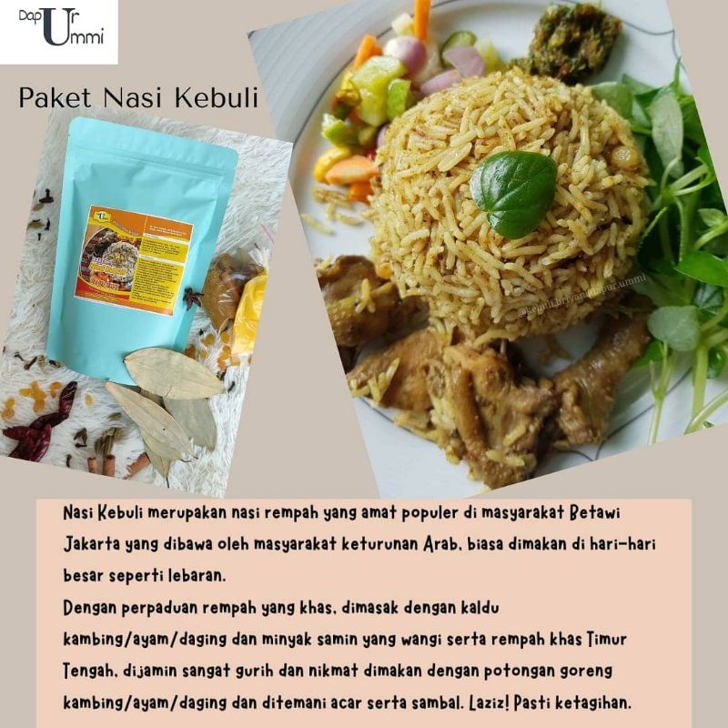 

PAKET NASI REMPAH INSTANT (ISI 3 POUCH)