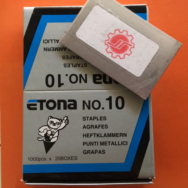 

Isi Staples Etona No.10
