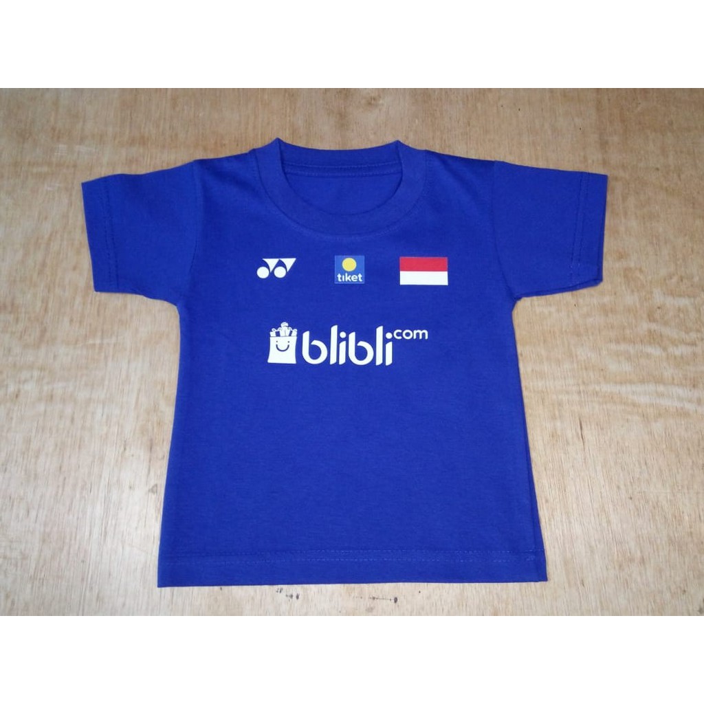 Kaos BADMINTON Anak Yonex Blibli Kaos Bayi Baju Anak Baju Bayi Kaos Custom Baju Custom Kado Anak