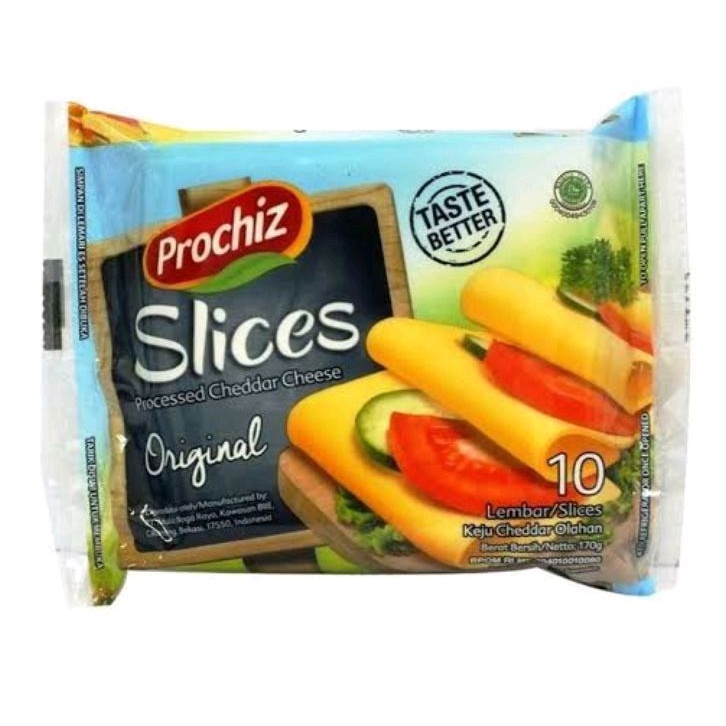 

Prochiz Keju Slice isi 10pcs