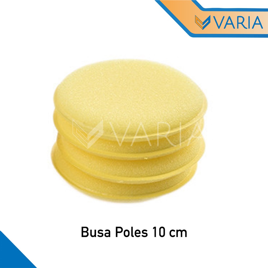 Busa Poles Wax Applicator Pad Spon Sponge Body Mobil Motor 10 cm