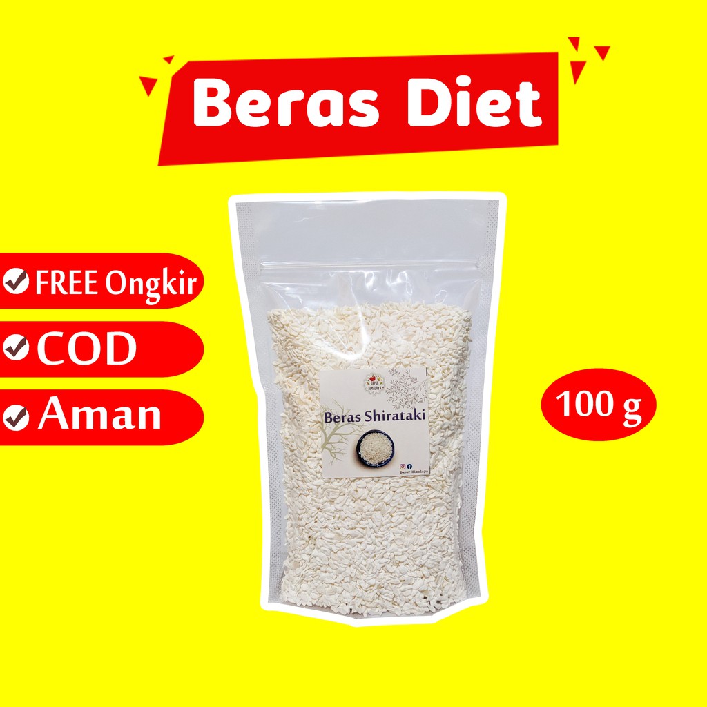 

BERAS SHIRATAKI 100GR NASI SIRATAKI RICE UNTUK DIET KONYAKU MAKANAN KONNYAKU KERING KONJAC 100 GR CAMILAN CEMILAN DIABETES GULA RENDAH KALORI KARBO KARBOHIDRAT DEBM KETO PROGRAM LOW SHIRATAKE WET BASAH MIE MI NOODLE 1KG 1 KG PORANG GRAM DRY TSUBU GRANOLA