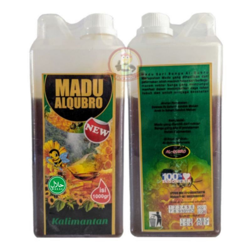

Madu Murni Al Qubro - Madu Hutan Kalimantan 1 Kg
