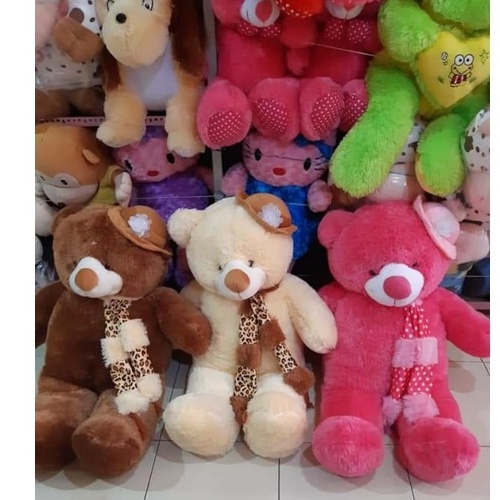 promo Boneka Teddy Bear Super Jumbo Milo 1 Meter -boneka beruang / Boneka Besar