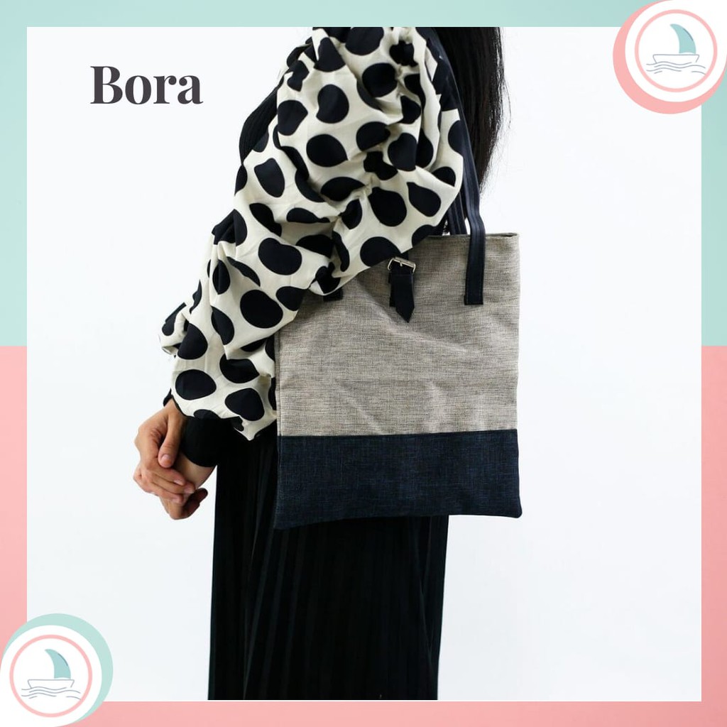 Tas Tote Bag Wanita Bora Premium