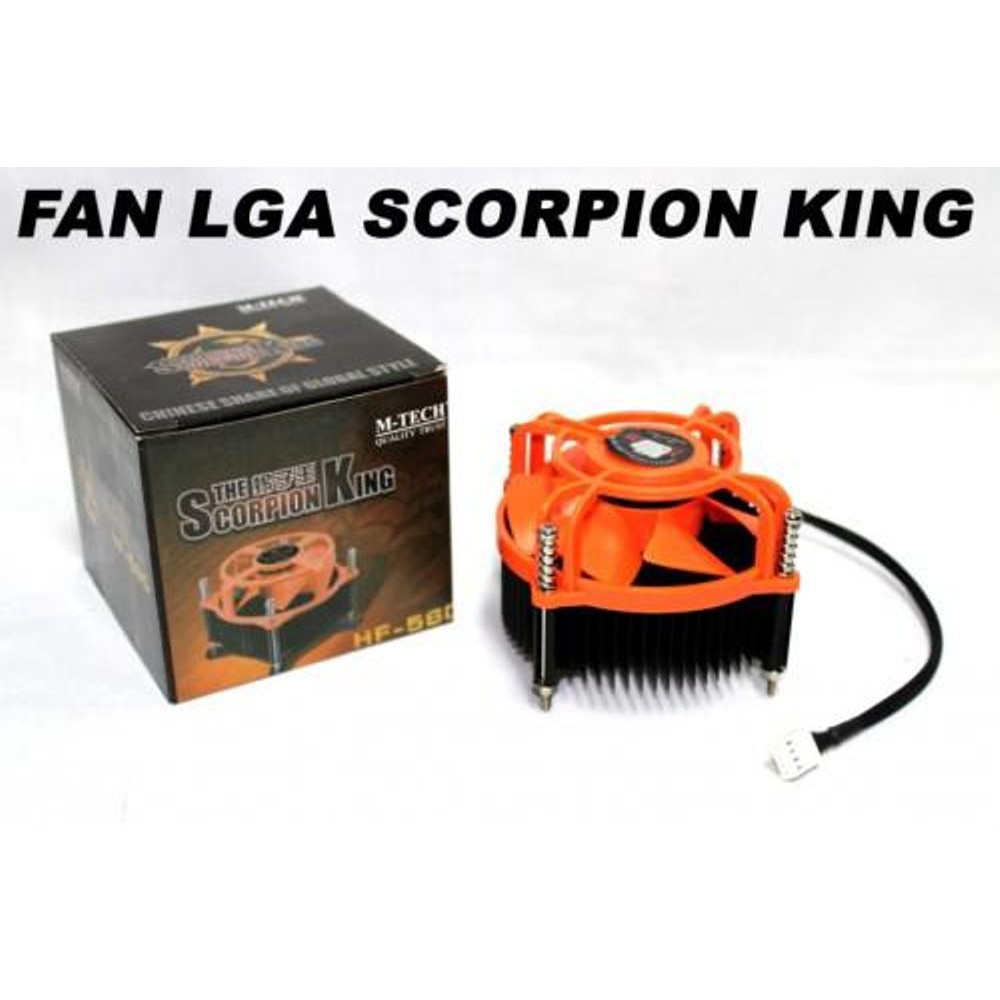 Fan LGA Scorpion King Intel LGA 775 baut / CPU Cooler / Heatsink Processor