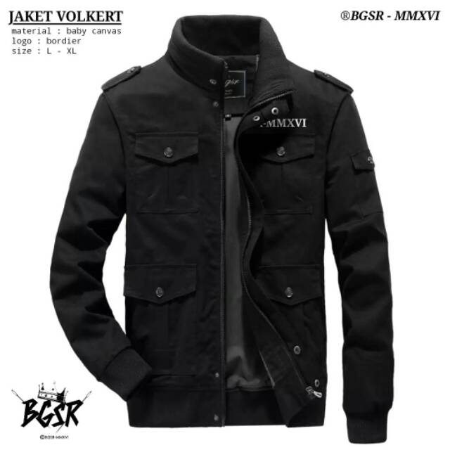 Jaket bomber bgsr volkert original product premium quality