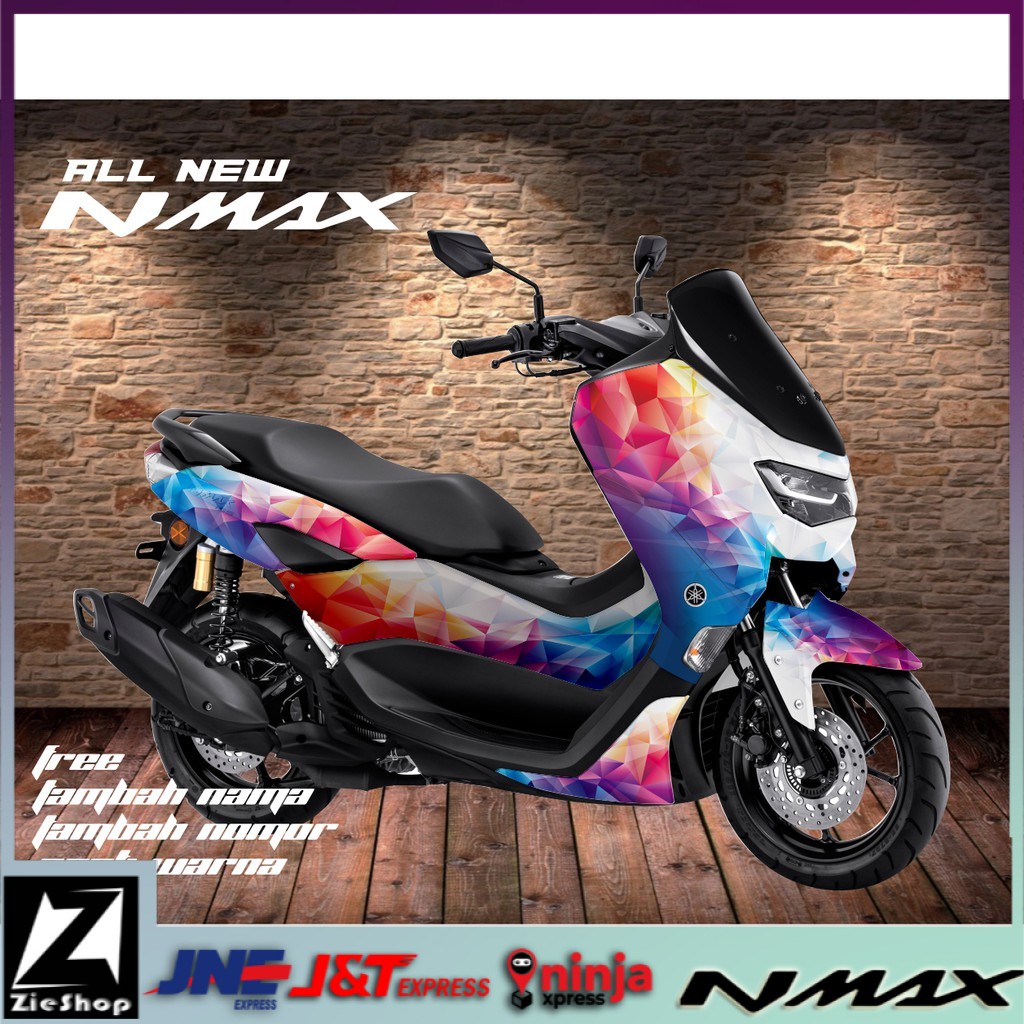 Decal new nmax full body Striping motor nmax 2020 full body Stiker motor variasi