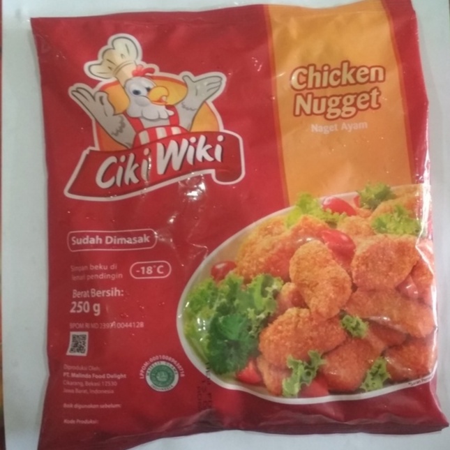

CIKI WIKI CHICKEN NUGGET 250g