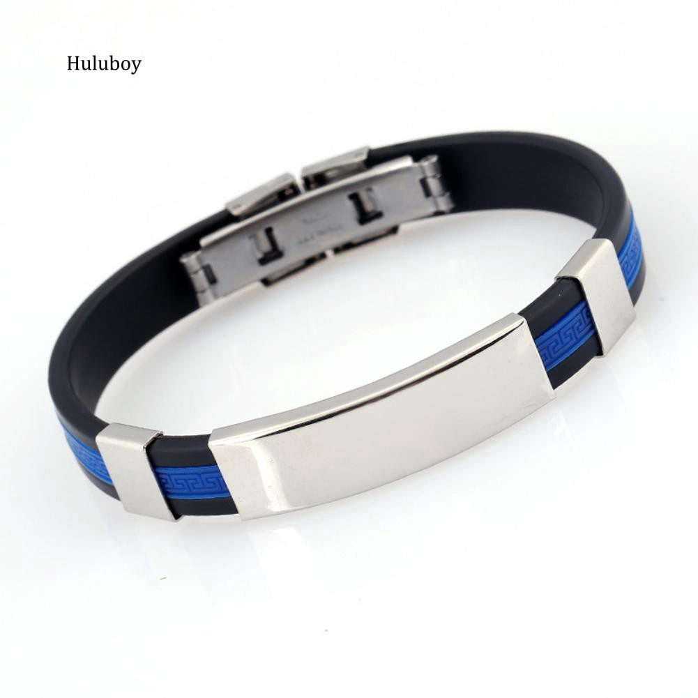 Hlby Gelang Bangle Bahan Silikon Adjustable untuk Hadiah Ulang Tahun