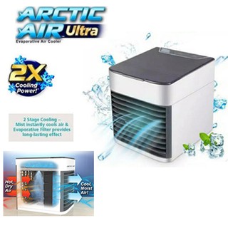 Arctic Air Ultra Kipas AC Mini Portable 2X Cooling Power Air Cooler 7 LED