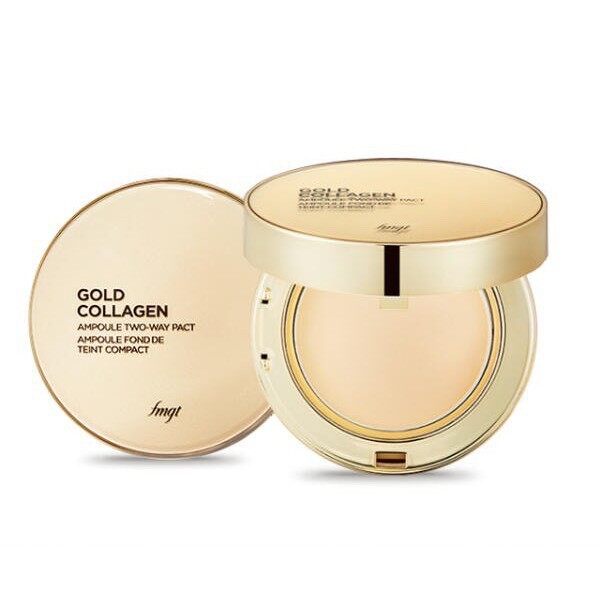 The Face Shop Gold Collagen Ampoule Two Way Pact