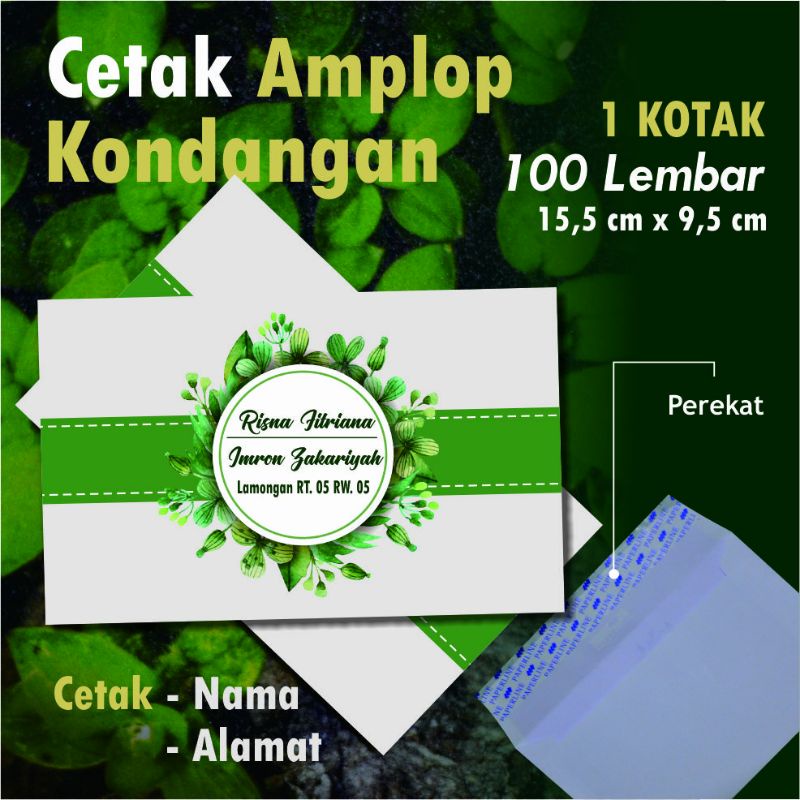 

GRATIS amplop/amplop kondangan/cetak amplop